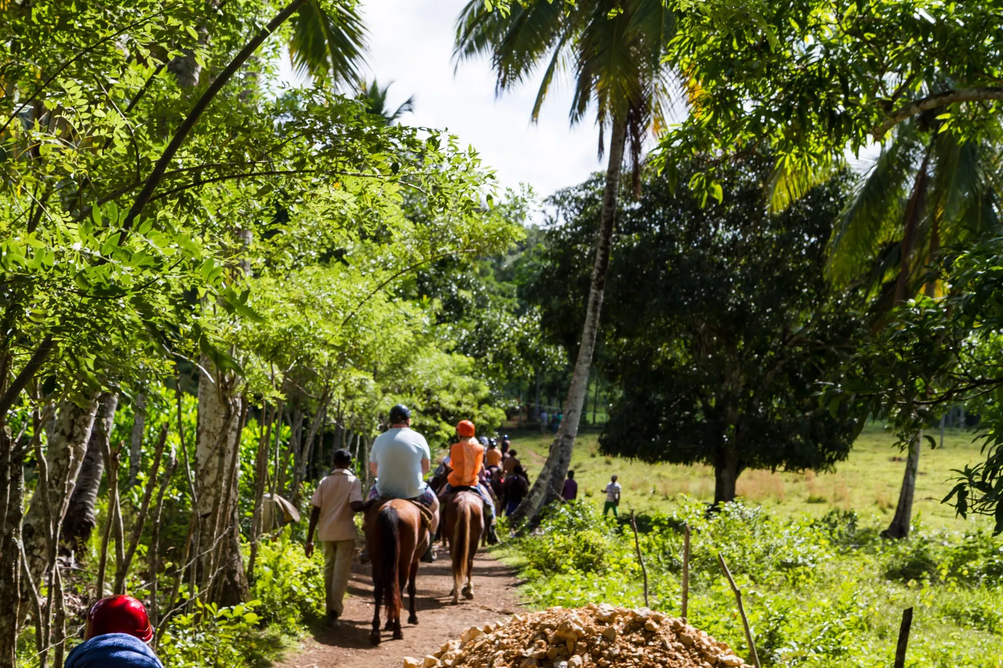 Sendero a caballo, República Dominicana